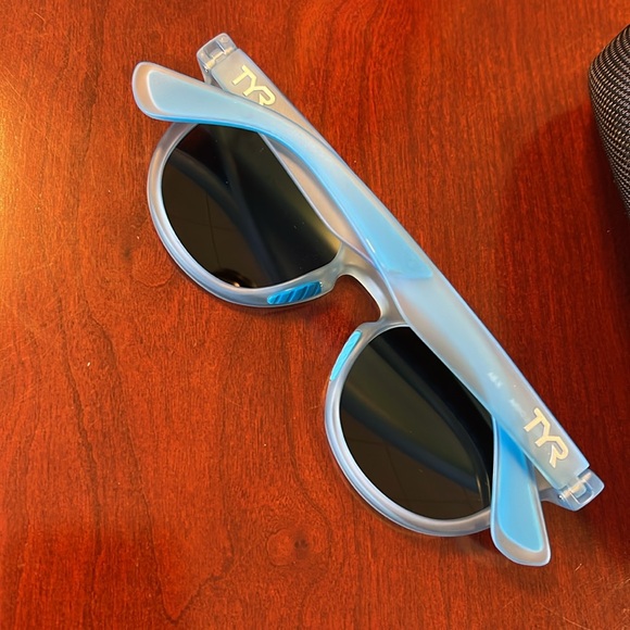 NWOT TYR Blue Polarized Sunglasses main image 6